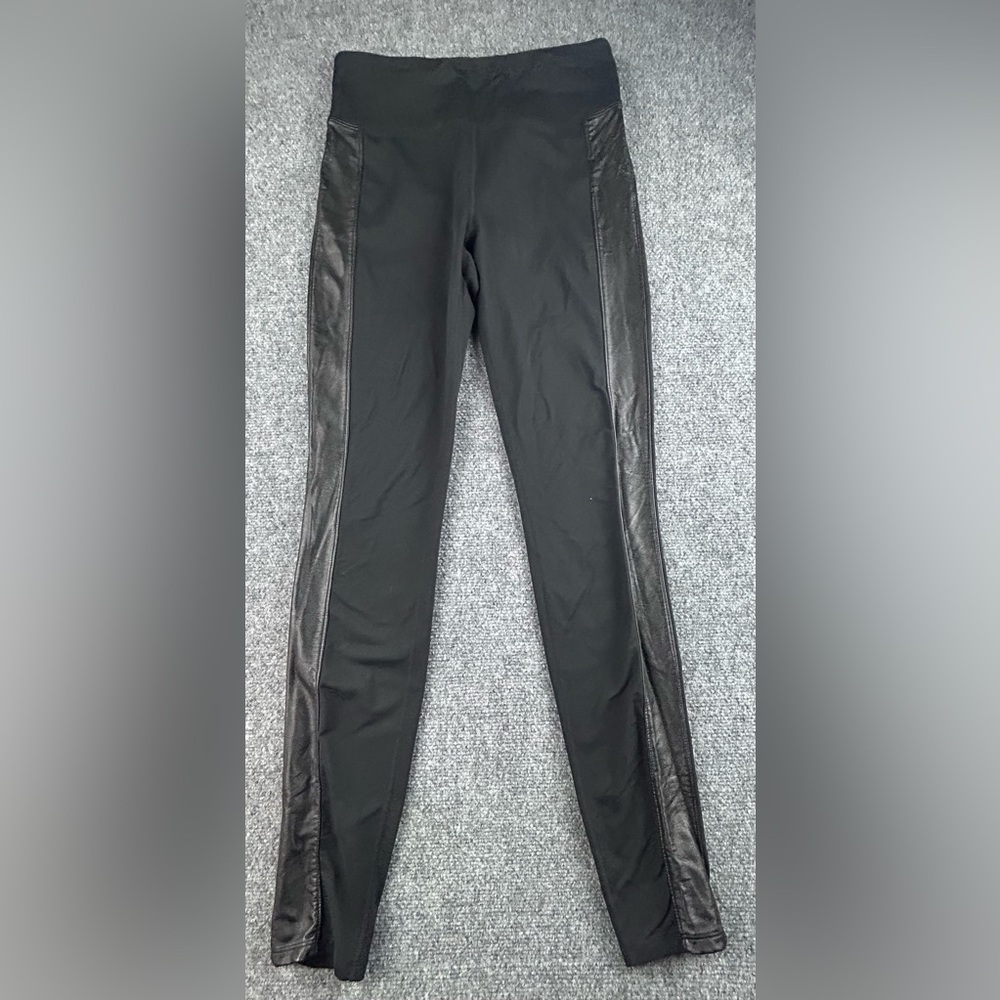 Athleta Tux Metro High Rise Leggings Womens Medium Tall Black
